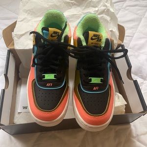 Size 6 - Nike Air Force 1 Shadow SE Solar Flare Atomic Pink